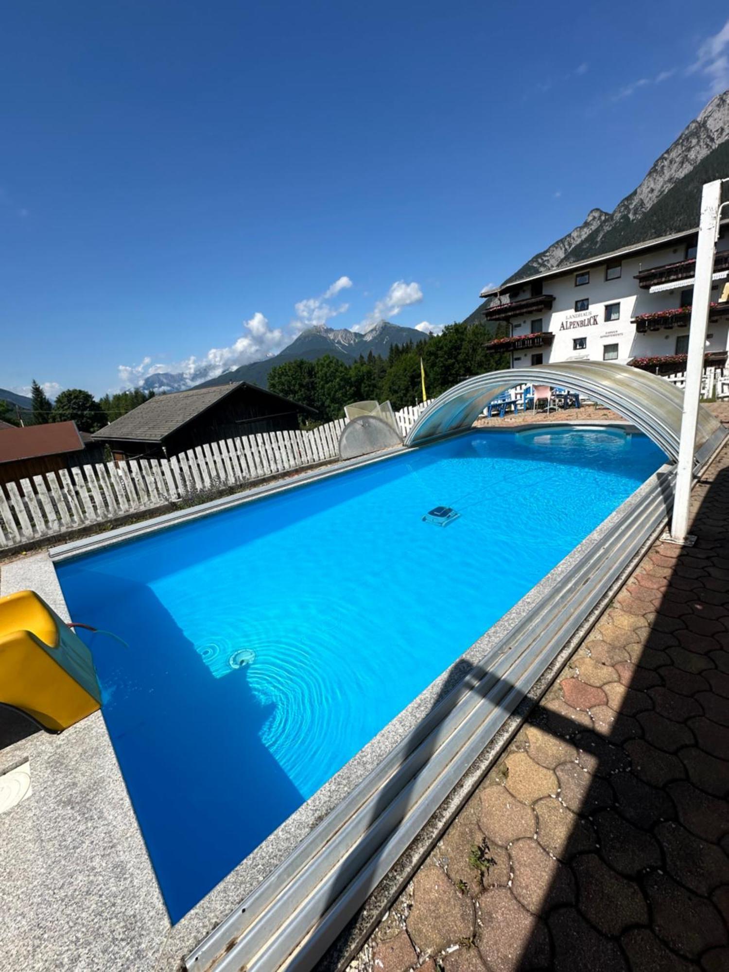 Landhaus Alpenblick Obsteig Buitenkant foto