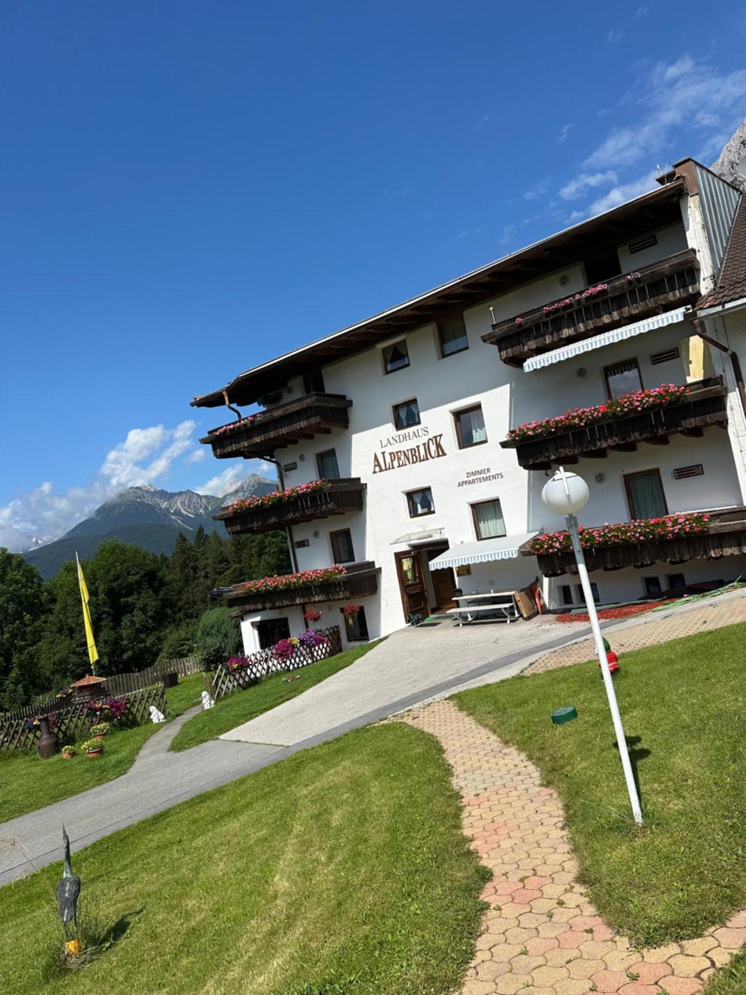 Landhaus Alpenblick Obsteig Buitenkant foto
